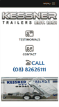 Mobile Screenshot of kessnertrailers.com.au